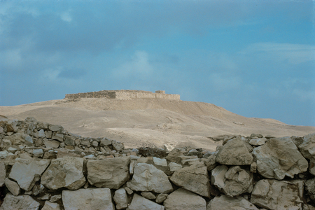 Arad, Israel, a large, fortified Chalcolitic and Early Bronze Age settlement and a smaller Iron Age city with a contemporary Temple