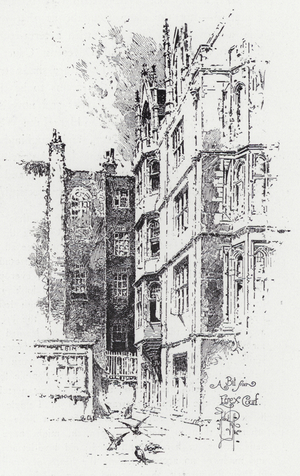 A Bit from Essex Court (engraving)