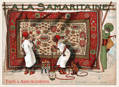 Tapis d'Orient. c.1920 (gravure)