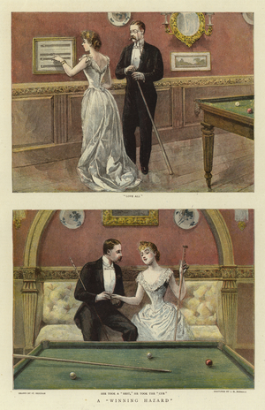 A "Winning Hazard" (colour litho)