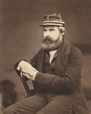 portrait of a man ,c. 1855 (photo)