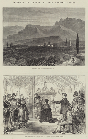 Sketches in Cyprus (engraving)