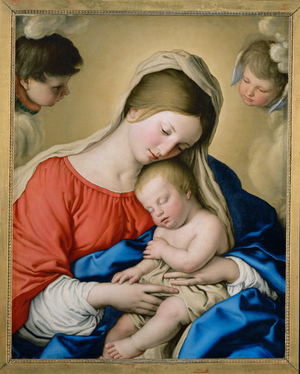 Le sommeil de l' enfant Jesus - The sleep of the infant Jesus …