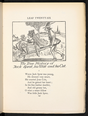 The true history of Jack Sprat, his wife and his cat.