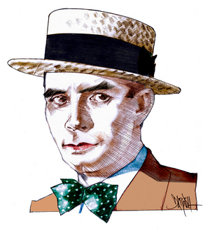 Sergio Tofano  (digital coloured pencil drawing)
