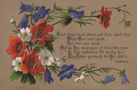 New Year's Card (chromolitho)