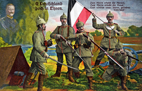 Germany in High Esteem, 1915 (colour litho)