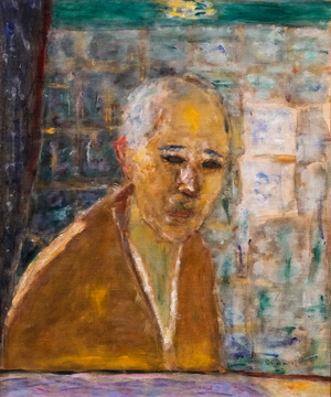 Portrait of the artist by himself, 1945 (oil on canvas)
