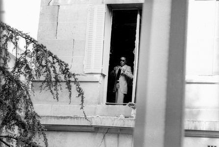 Explosion at Yves Mourousi's, 1978 (photo)