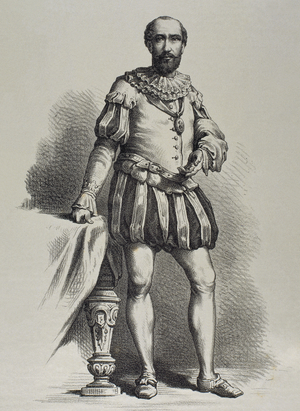Alonso Perez de Guman, 7th Duke of Medina Sidonia (1550-1615). Portrait. Engraving.
