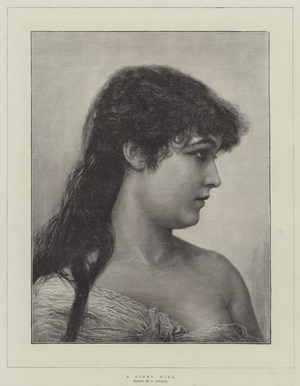 A Gipsy Girl (engraving)