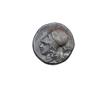 Stater with Athena & Nike on reverse and Pegasus on obverse, 390-300 BC (silver)
