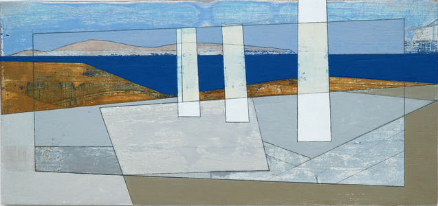 Delos 2, 2011 (acrylic on plywood) 