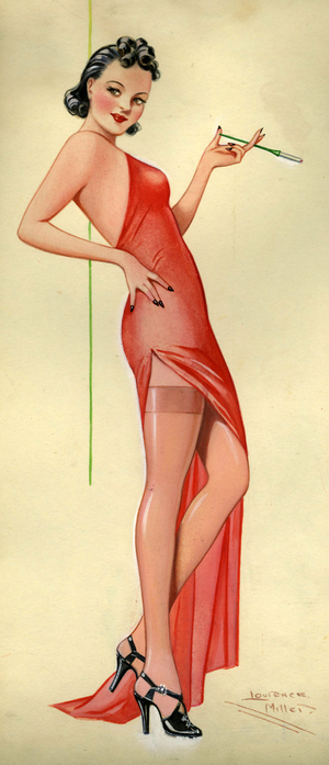 Pin-Ups Poster, UK, 1940s
