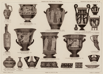 Industrial Arts of the Ancients, Pottery (engraving)