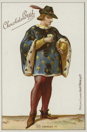 Charles VI (chromolitho)