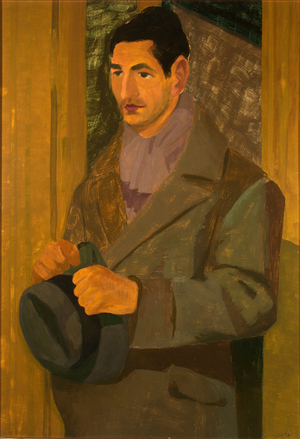 Portrait of Purificato, 1936 (oil on board)