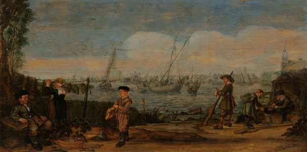 Fishermen and Hunters, 1625 (oil on panel)