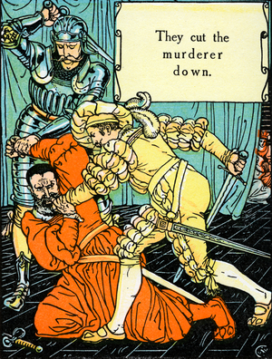 Blue Beard illustrated by Walter Crane