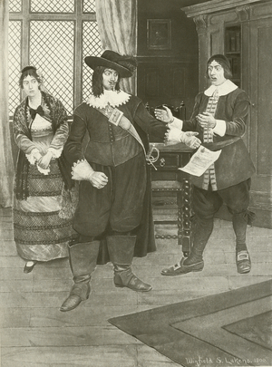 The Barber of Seville, Act I scene xi (engraving)