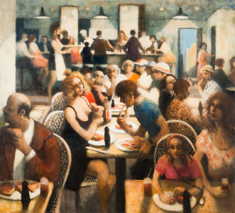 Little Italy II, 2010 (oil on canvas)