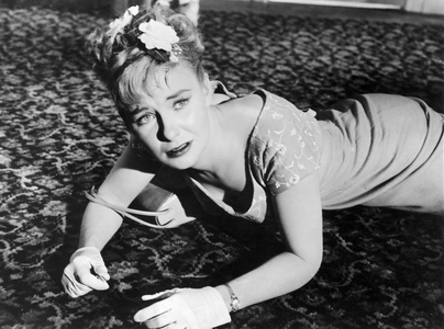 Joanne Woodward, on-set of the Film "The Three Faces of Eve", 1957