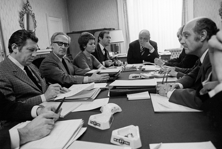 Composer Rolf Liebermann, director of the Paris Opera ..., 1973 (photo)