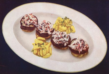 Veal collops "a la Zingara" (print)