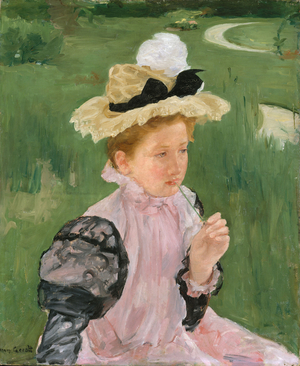 Portrait of a Young Girl, c.1899 (oil on canvas)