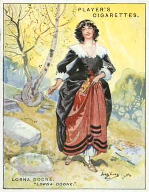 Lorna Doone. "Lorna Doone" (colour litho)