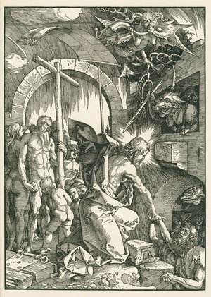 Christ in Limbo, 1510 (woodcut)