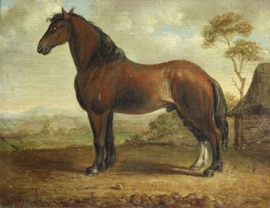 Carthorse in a Landscape