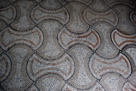 Detail of floor decoration (mosaic)