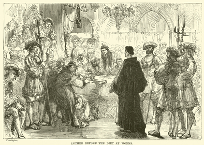 Luther before the Diet at Worms (engraving)