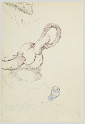 Chain, 1940 (ink on paper)