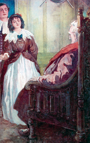 'Maybe we are not such fools as we look' (colour litho)