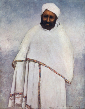 A Kashmiri Pundat (colour litho)