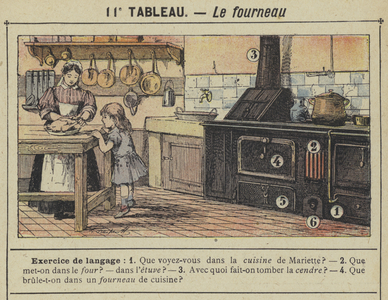 Le fourneau (colour litho)