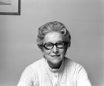 Oslo January 6, 1973. Managing Director of Current Art, Elsa Zaitzow …, 1973 (photo)