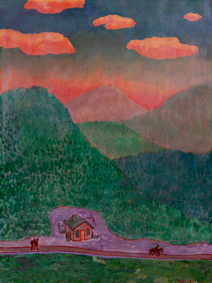 Appalachian Mist, 2005 (acrylic on canvas)