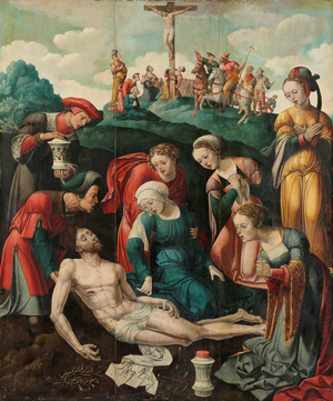 The Lamentation of Christ, c.1530-1540 (oil on panel)