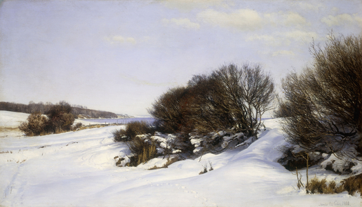 Winter Near the Sea, 1888 (oil on canvas)