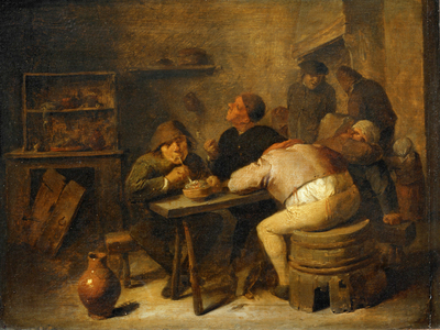 Tabagie - Interior of a public house ...