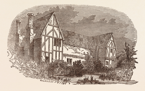 House of Bradshaw, at Walton-Upon-Thames, President at the Trial of Charles I., January 30, 1648-9. UK