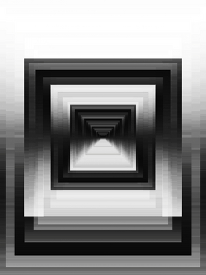 ANGULAR ECHOES 1A , 2021 (Mixed Media Painting)