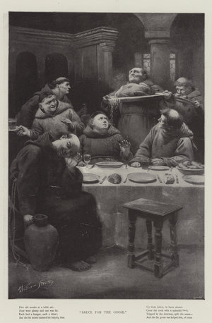 Sauce for the Goose (engraving)