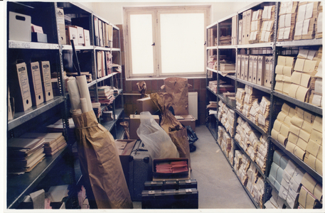 Stasi Archive in Potsdam, Germany, 1996 (photo)