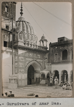 Gurudvara of Amar Das temple, or Govindwal. A sacred Sikh temple.