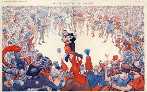La Vie Parisienne, Magazine Plate, France, 1920s (print)