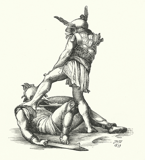 The Death of Astur (engraving)